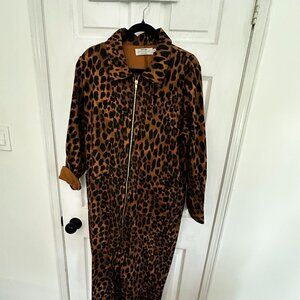 Redsky Shop Leopard Print Baggy Boilersuit